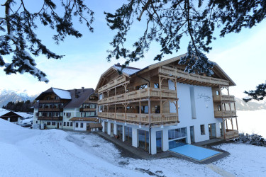 Das Hotel im Winter