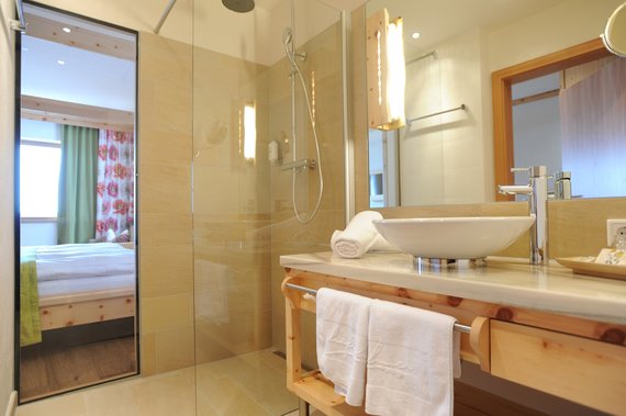 Naturhotel Badezimmer