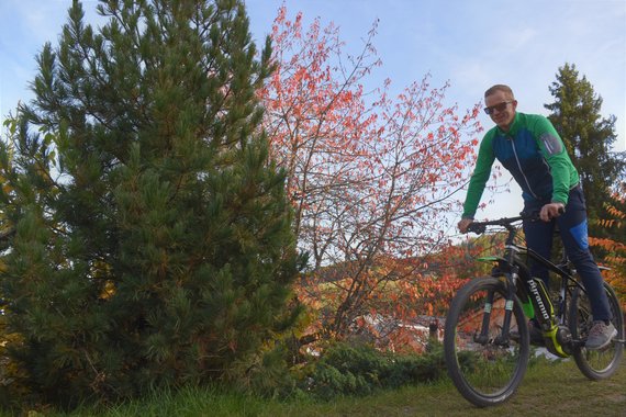 Biken im Herbst