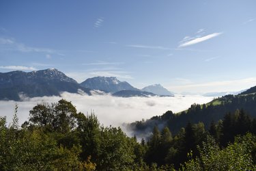 Blick über den Nebel