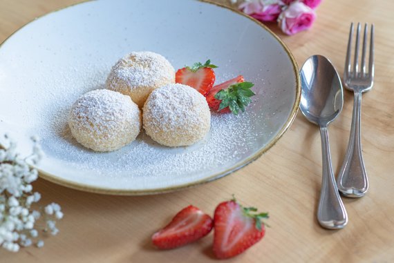 Erdbeerknödel