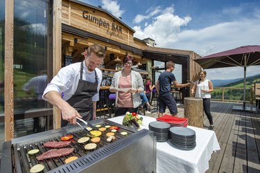 Grillen in der Gumpen BAR