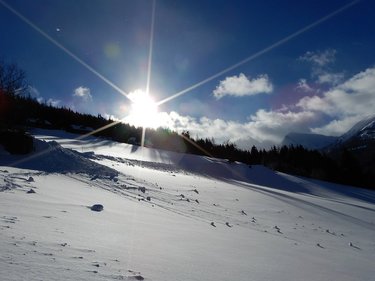 Sonnenschein am Gumpenberg