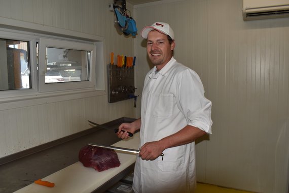Verarbeitung des Frischfleisches
