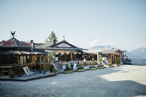 Knapplhütte im Sommer