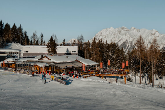 Knapplhütte im Winter