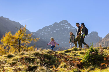 Familienwanderung