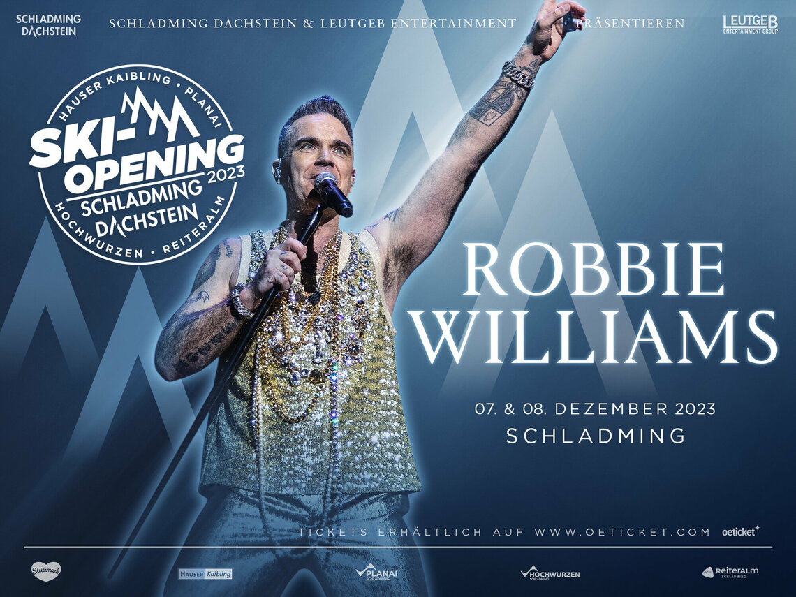 Ski Opening mit Robbie Williams © Leutgeb Entertainment