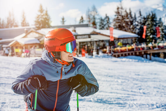 Skifahrer