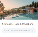 Wellness Heaven Vote, Kategorie: Lage & Umgebung