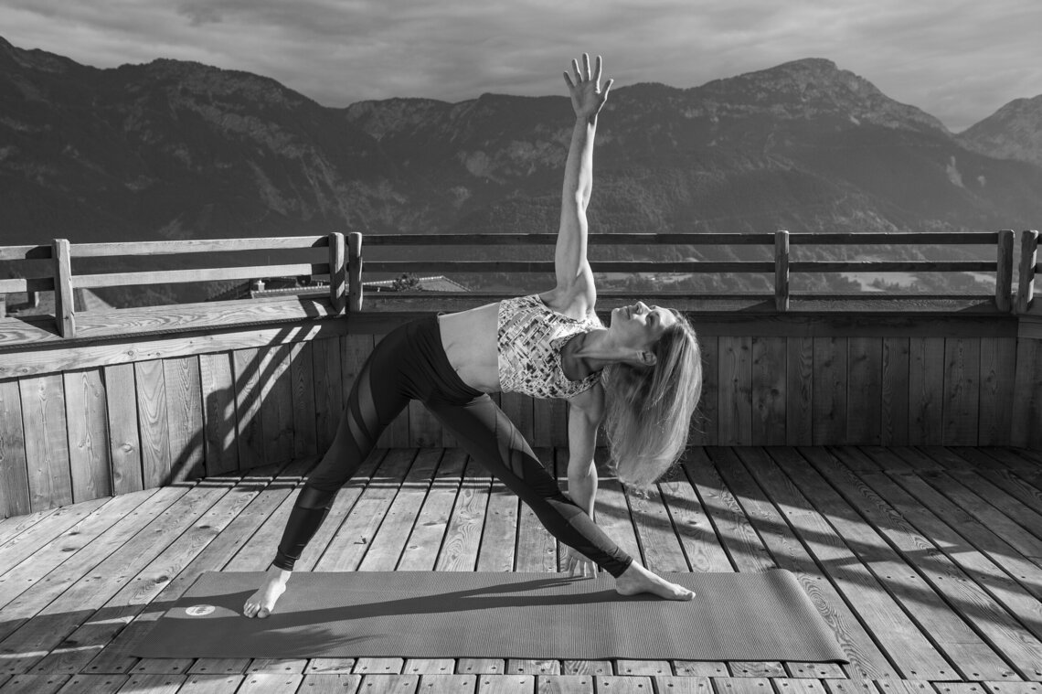 yoga draußen