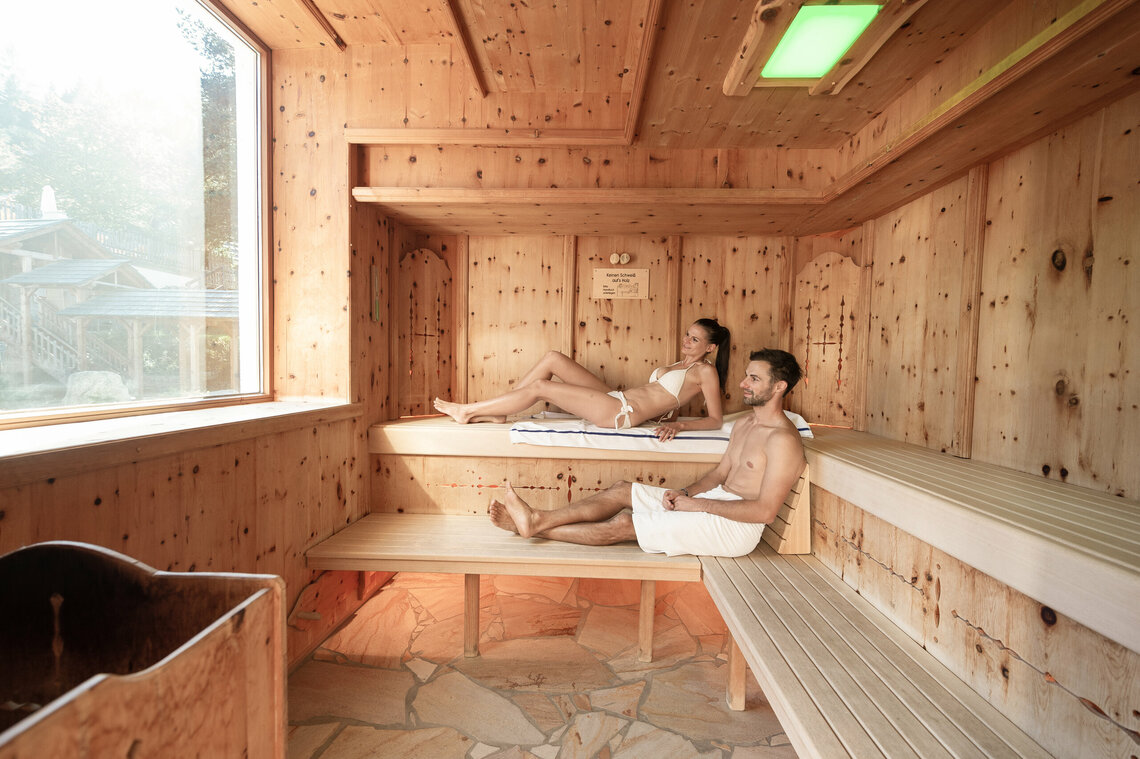 Zirben-Biosauna